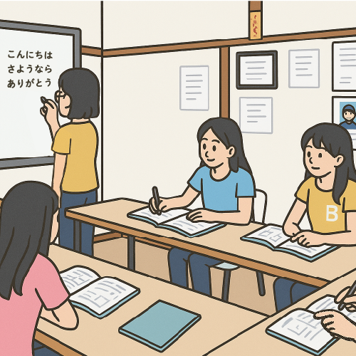 学習レベルに合わせた日本語教室